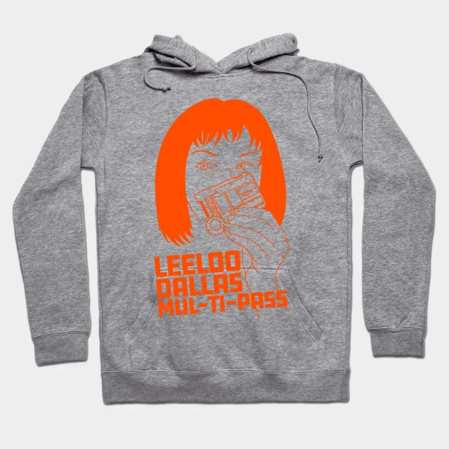 Leeloo Dallas Multipass Hoodie by Meta Cortex